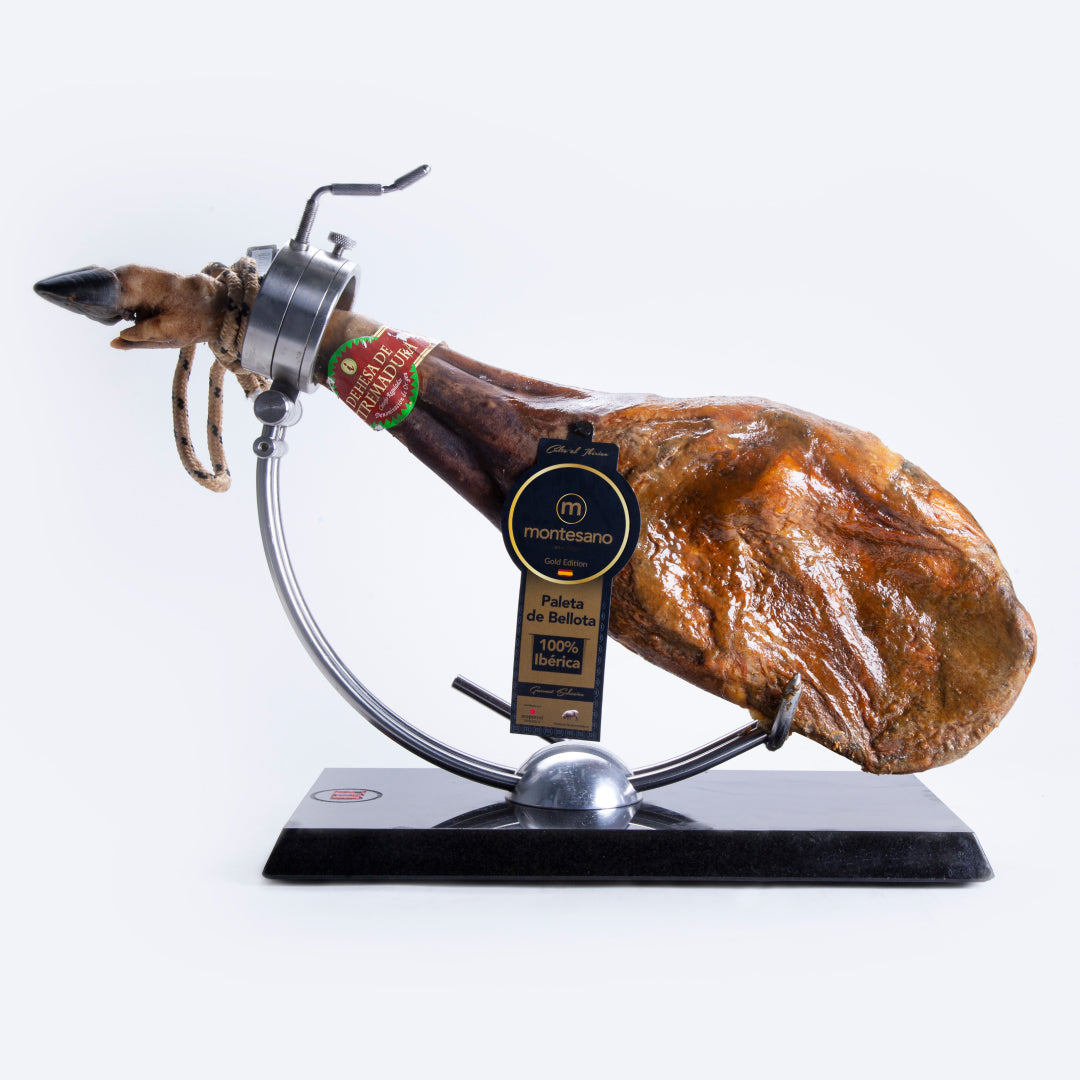 100% Iberian acorn-fed Montesano shoulder DO Extremadura – Ibéricos  Montesano