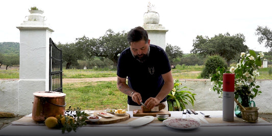 ¡Apunta! Receta de tapas Gildas por Juan Luis Fernández, chef embajador de Ibéricos Montesano