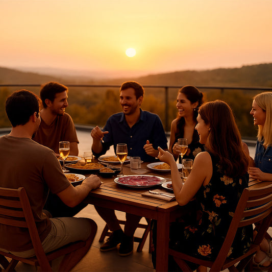 Jamón ibérico y desconexión consciente: el ritual del aperitivo sin prisas
