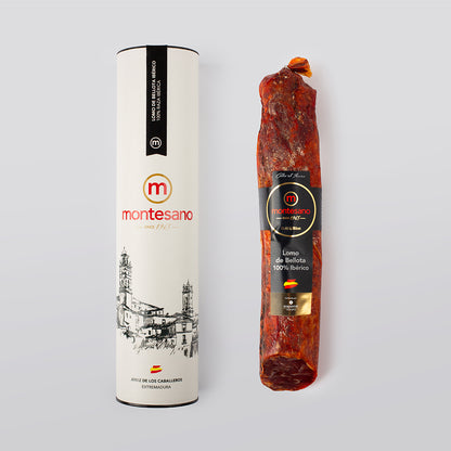 100% Iberian acorn-fed loin with paprika.