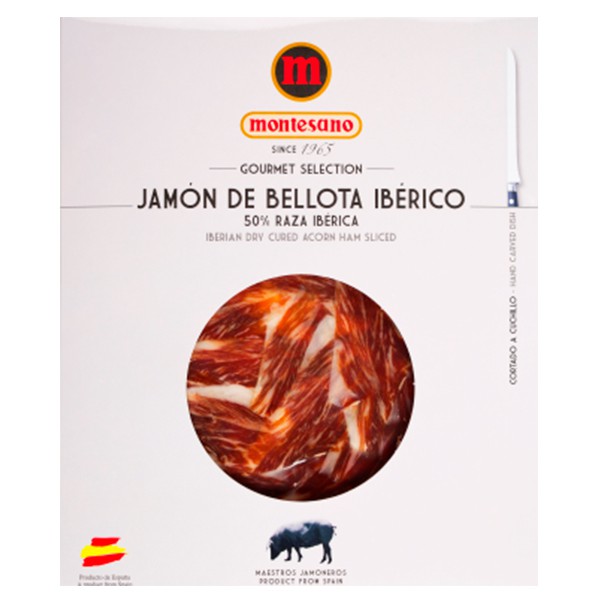 jamon de bellota iberico 50% raza iberica 